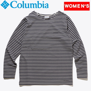 Columbia(コロンビア) 【２３春夏】Ｗｏｍｅｎ'ｓ ＢＥＬＬ ＦＯＲＴＵＮＥ ＬＯＮＧ ＳＬＥＥＶＥ ＣＲＥＷ ウィメンズ Ｌ ４１５（ＢＬＵＥ ＳＨＡＤＯ） PL0716