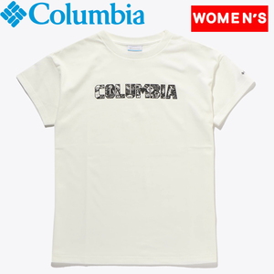 Columbia(コロンビア) 【２３春夏】Ｗｏｍｅｎ'ｓ ＹＡＨＡＲＡ ＦＯＲＥＳＴ ＳＨＯＲＴ ＳＬＥＥＶＥ ＴＥＥ ウィメンズ Ｍ １２６（ＳＥＡ ＳＡＬＴ） PL4622