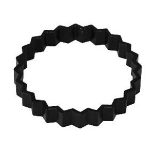 CYCLE PRO(サイクルプロ) アルミ軽量アヘッドスペーサー OVサイス/5ミリ/BKバラ  