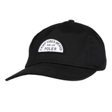 POLeR(ポーラー) VIBES PATCH HAT 231ACU7008-BLK キャップ