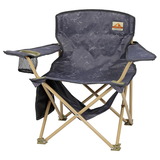 キャプテンスタッグ(CAPTAIN STAG) キャンプアウト 棚モック付ラウンジチェアミニ UC-1860 座椅子&コンパクトチェア