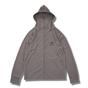 フリーノット(FREE KNOT) ハヤブサ フリーノット UVメッシュフルカバーパーカII M チャコール Y1666-M-93