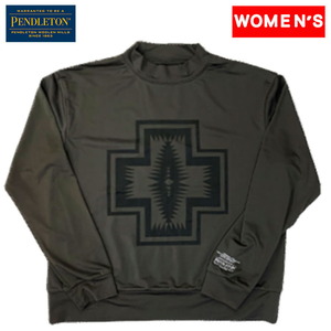 PENDLETON(ペンドルトン) ウィメンズ アクア ジャージー ラッシュガード ロングスリーブ PDT-000-231045 ラッシュガード 長袖(レディース)