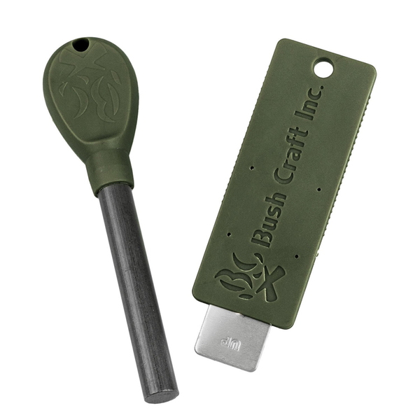 Bush Craft(ブッシュクラフト) ブッシュクラフトメタルマッチプロ2.1 オリーブドラブ 51170 火起こし器