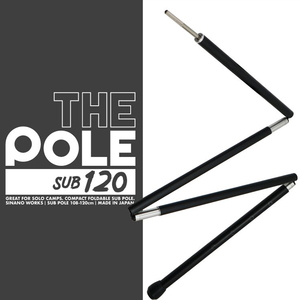 【送料無料】SINANO WORKS(シナノ ワークス) ＴＨＥ ＰＯＬＥ ＳＵＢ １２０ （サブポール） ブラック 777033