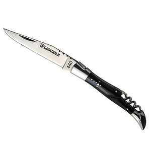 baladeo（バラデオ） Laguiole knife 11cm black corkscrew BD-0041