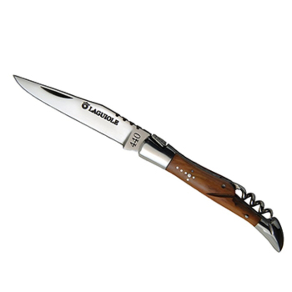 baladeo(バラデオ) Laguiole knife 11cm olive corkscrew BD-0045 フォールディングナイフ