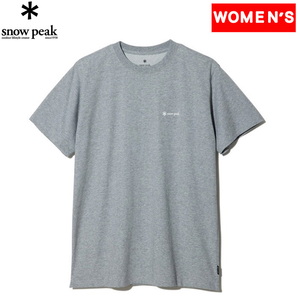 スノーピーク(snow peak) Women's SP Logo T shirt ウィメンズ 1 M.Grey TS-23SU00100MG スノーピーク(snow peak) Women's SP Logo T shirt ウィメンズ 1 M.Grey TS-23SU00100MG