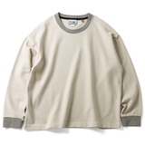 gym master(ジムマスター) 8.0oz リップル ボーダー ロンティー G933625 長袖Tシャツ(メンズ)