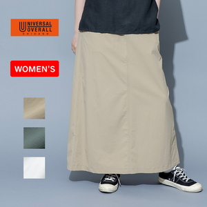 【送料無料】ユニバーサルオーバーオール(UNIVERSAL OVERALL) プレイワーク PLAY EASY SKIRT(プレイ イージー スカート) L BEIGE U2312713PW