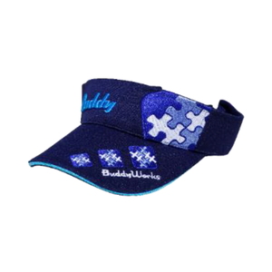 バディーワークス(Buddy Works) BWサンバイザー typeI ネイビー バディーワークス(Buddy Works) BWサンバイザー typeI ネイビー