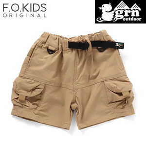 F.O.KIDS(エフ・オー・キッズ) Kid’s grn outdoorコラボ TEBURA SHORTS mini キッズ R223093