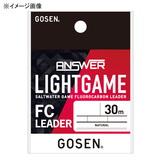 ゴーセン(GOSEN) アンサー ライトゲーム FCリーダー 30m GLAFN0308 ライトゲーム用ショックリーダー