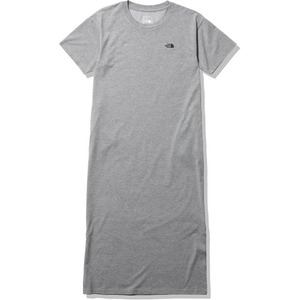 【送料無料】THE NORTH FACE(ザ・ノース・フェイス) S/S ONEPIECE CREW(ワンピース クルー)ウィメンズ L ミックスグレー(Z) NTW32357