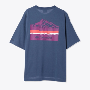 Columbia(コロンビア) コールド ベイ ダッシュ ショートスリーブ Tシャツ メンズ M 488(Dark Mountain×Moun) PM0920