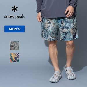 スノーピーク パンツ(メンズ) Men's PT Breathable Quick Dry Shorts メンズ L Khaki