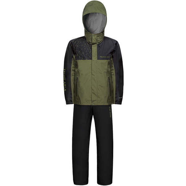 プライムエリア スタンダードレインスーツ PA-01 18299 フィッシングレインウェア(上下)