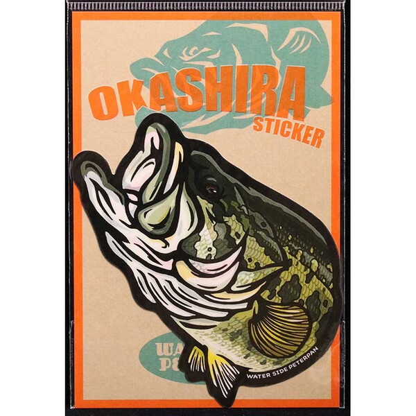 ウォーターサイドピーターパン(WATER SIDE PETERPAN) OKASHIRA ステッカー   ステッカー