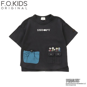 F.O.KIDS(エフ・オー・キッズ) Kid’s PEANUTSコラボ デザインポケット Tシャツ キッズ R307053