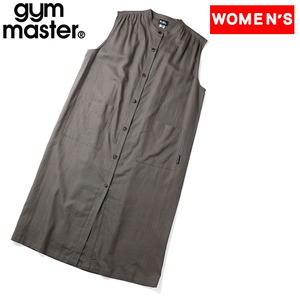 【送料無料】gym master(ジムマスター) Women's 麻レーヨン ワンピース ウィメンズ フリー グレー(03) G121724