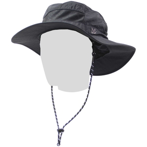 ノーザンカントリー(Northern Country) 低山登山 ハイキング キャンプ アウトドアハット(撥水・UVカット) M BK TR-9005