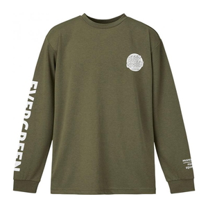 エバーグリーン(EVERGREEN) E.G.ドライミックス ロングTシャツ タイプ1 L カーキ エバーグリーン(EVERGREEN) E.G.ドライミックス ロングTシャツ タイプ1 L カーキ