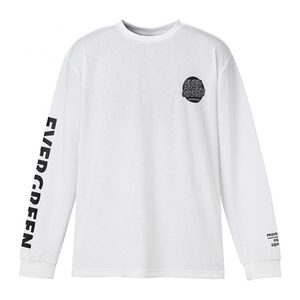 エバーグリーン(EVERGREEN) E.G.ドライミックス ロングTシャツ タイプ1 3L ホワイト エバーグリーン(EVERGREEN) E.G.ドライミックス ロングTシャツ タイプ1 3L ホワイト