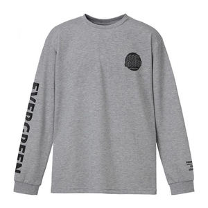 エバーグリーン(EVERGREEN) E.G.ドライミックス ロングTシャツ タイプ1 3L グレー エバーグリーン(EVERGREEN) E.G.ドライミックス ロングTシャツ タイプ1 3L グレー
