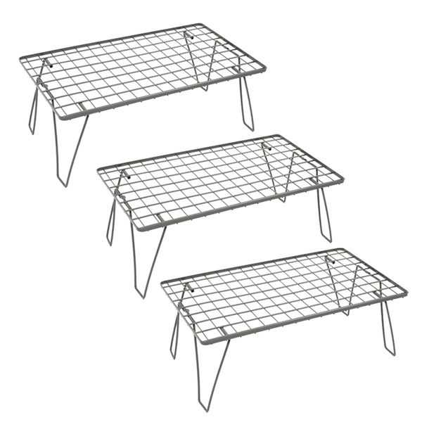 ユニフレーム(UNIFLAME) 【UNIFLAME×Naturum】フィールドラック 別注カラー×3   ツーバーナー&マルチスタンド
