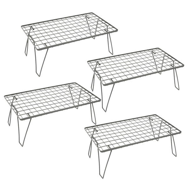 ユニフレーム(UNIFLAME) 【UNIFLAME×Naturum】フィールドラック 別注カラー×4   ツーバーナー&マルチスタンド