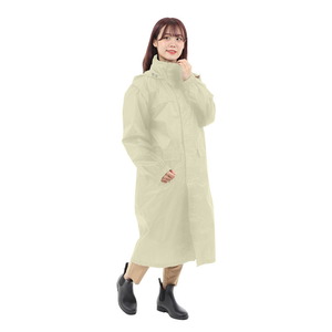 OUTDOOR PRODUCTS(アウトドア プロダクツ) レインウェア 防水サイクルベンチコート L ベージュ(24) 04000466