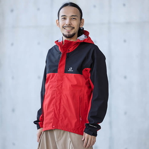 【送料無料】オンヨネ(ONYONE) Men's COMBAT RAIN JACKET(コンバット レイン ジャケット)メンズ BM 056009(レッドxブラック) ODJ95031