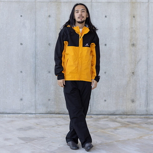 【送料無料】オンヨネ(ONYONE) Men's COMBAT RAIN SUITS(コンバット レイン スーツ)メンズ O 183009(オレンジxブラック) ODS95030