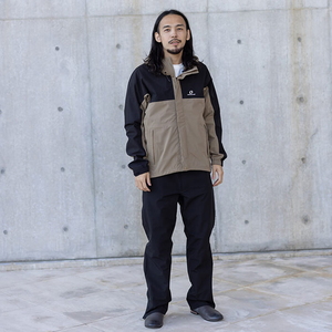 【送料無料】オンヨネ(ONYONE) Men's COMBAT RAIN SUITS(コンバット レイン スーツ)メンズ M 256009(ベージュ×ブラック) ODS95030