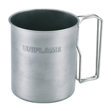 ユニフレーム(UNIFLAME) シングルマグ450 チタン 666197 チタン製マグカップ
