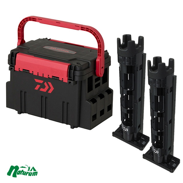ダイワ(Daiwa) タックルボックス TB5000+ロッドスタンド TB25(お得な3