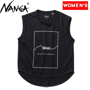 ナンガ(NANGA) Women’s ドライミックス フレーム ロゴ コンパクト トップ ウィメンズ NW2222-1G505