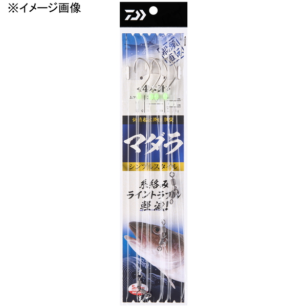 ダイワ(Daiwa) 快適船仕掛け 胴突 マダラ 4本針 07347602 仕掛け