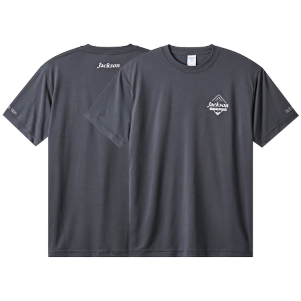 ジャクソン(Jackson) シンプルロゴ H/S シルキードライTEE   フィッシングシャツ