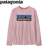 パタゴニア(patagonia) キッズ ロングスリーブ サーティファイド コットン P-6 Tシャツ 62256 長袖シャツ(ジュニア/キッズ/ベビー)