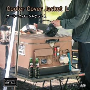 【送料無料】TENT FACTORY(テントファクトリー) クーラーカバージャケット Ｌ ＢＬＫ TFOF-CCJET-L