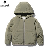 スノーピーク(snow peak) Kids Flexible Insulated Zip Up Hoodie SW-23AK00202OL 防寒ジャケット(キッズ/ベビー)