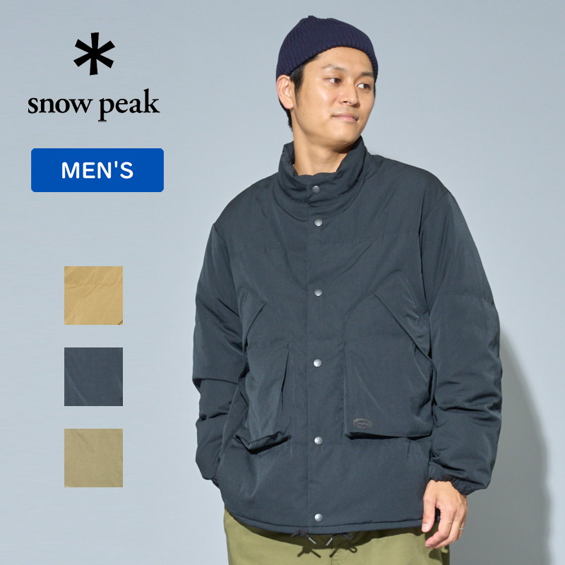 スノーピーク(snow peak) TAKIBI Down Jacket Unisex JK-23AU10200BK