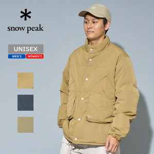 【送料無料】スノーピーク(snow peak) 【２３秋冬】ＴＡＫＩＢＩ Ｄｏｗｎ Ｊａｃｋｅｔ ＸＬ Ｂｅｉｇｅ JK-23AU10205BG