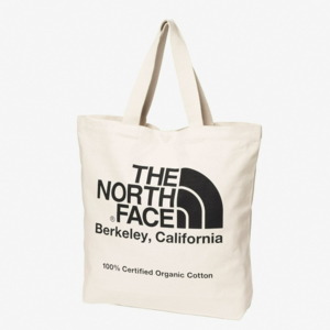 THE NORTH FACE(ザ・ノース・フェイス) オーガニック コットン トート ONE SIZE ナチュラル×ブラック(25春夏) NM82385 THE NORTH FACE(ザ・ノース・フェイス) オーガニック コットン トート ONE SIZE ナチュラル×ブラック(25春夏) NM82385