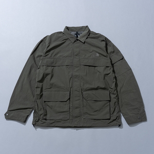 【送料無料】THE NORTH FACE（ザ・ノース・フェイス） 【２３秋冬】ＧＥＯＬＯＧＹ ＳＨＩＲＴ（ジオロジー シャツ） Ｍ ニュートープ（ＮＴ） NR62360