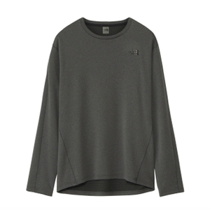 【送料無料】THE NORTH FACE(ザ・ノース・フェイス) ロングスリーブ フラッシュ ドライ クルー メンズ L ミックスチャコール(24秋冬) NT62312