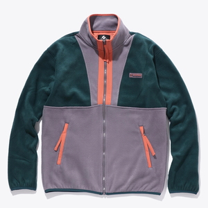 【送料無料】Columbia(コロンビア) バックボール フルジップ フリース メンズ S 414(Night Wave×Purple) AM0276