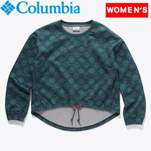 【送料無料】Columbia(コロンビア) トゥリースワロー ウィンド ブロック プルオーバー ウィメンズ M 364(River Blue Print) PL0553