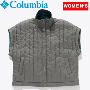 【送料無料】Columbia(コロンビア) トゥリースワロー リバーシブル ベスト ウィメンズ M 342(Sedona Sage) PL3779